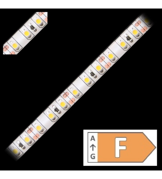 Taśma LED TL-3528WW120-05-Ż biała ciepła w żelu 12V IP65 5m/r  8PCBD