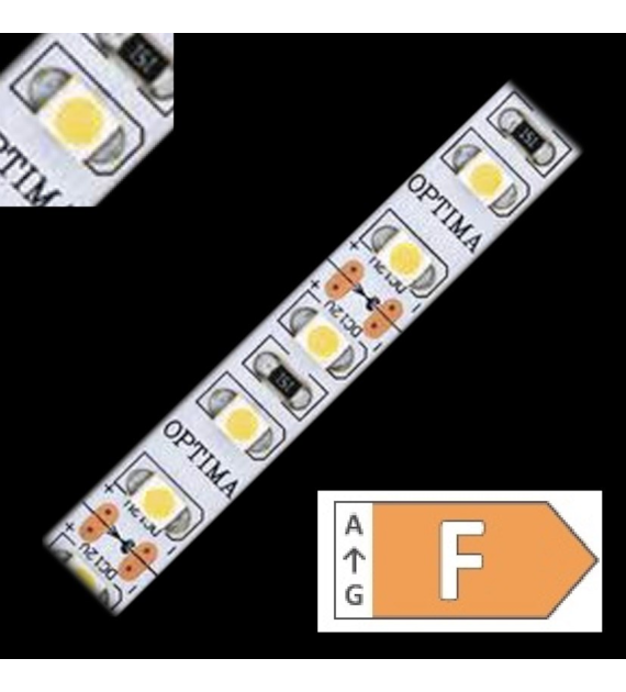 Taśma LED TL-PROF-3528WW120-50 profesjonalna biała ciepła zwykła 12V 9,6W 720lm/m CRI>80 IP20 50m/r  8PCBS 3lata gwarancji