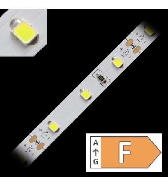 Taśma LED TL-2835CW60-122050 PREM. biała zimna zwykła 12V IP20 50m/r  8PCBD 01-108