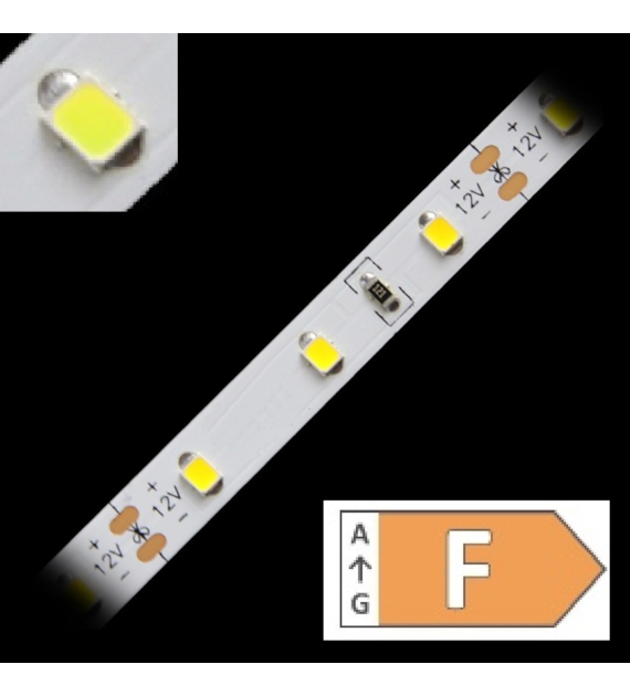 Taśma LED TL-2835NW60-122050 PREM. biała neutralna zwykła 12V IP20 50m/r  8PCBD 01-110
