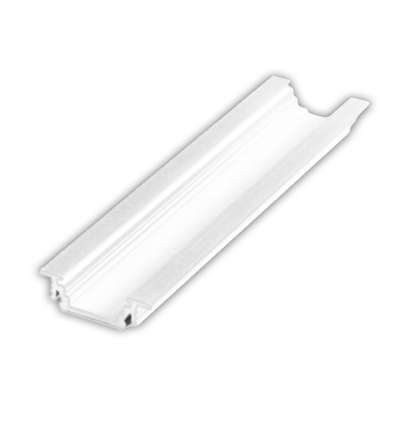 Profil do LED alu PLA-WP1-200-BI-L biały lakierowany wpuszczany,  200cm 02-036