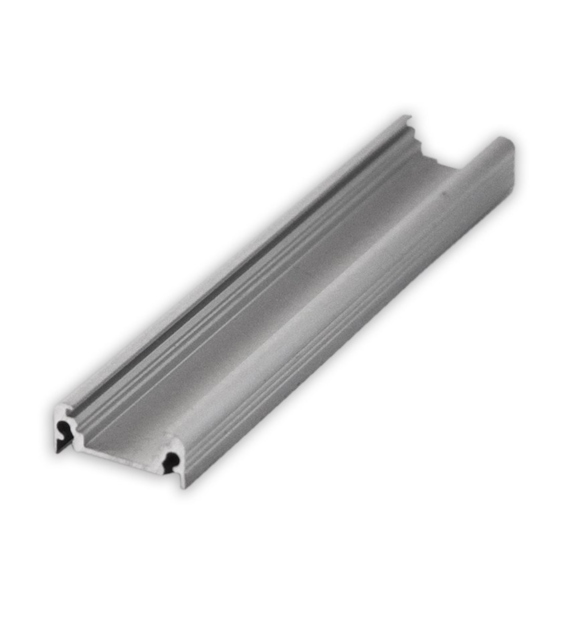 Profil do LED alu PLA-NA1-200-AA nawierzchniowy, aluminium anodowane 201cm