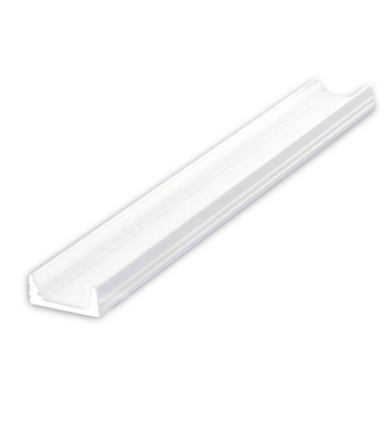 Profil do LED alu PLA-NA5-200-BI  biały lakierowany nawierzchniowy  200cm