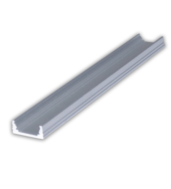 Profil do LED alu PLA-NA5-300-SUR nawierzchniowy aluminium surowe 300cm