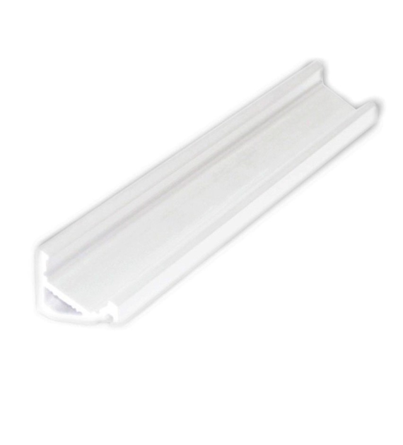 Profil do LED alu PLA-K5-300-BI biały lakierowany, kątowy 300cm