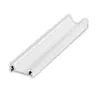 Profil do LED alu PLA-NA1-300-BI biały lakierowany,  nawierzchniowy, 300cm