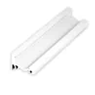 Profil do LED alu PLA-K1-300-BI biały lakierowany, kątowy  300cm