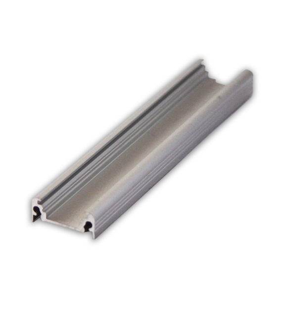 Profil do LED alu PLA-NA1-200-SUR nawierzchniowy, aluminium surowe 201cm