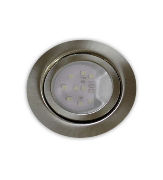 Oprawa LED OL-21-WW-SN 1,8W 12VDC biała ciepła/szlif/15/pudełko