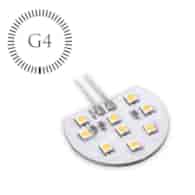 Wkładka LED WKŁ-G4-WW-1,8W 12VDC, biała ciepła, SMD 9X2835