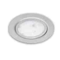 Oprawa LED OLO-1-CW-SN HERA 2W 12VDC biała zimna/szlif/200/WJSTM/pudełko 04-087