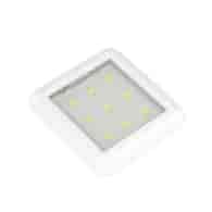 Oprawa LED OLK-4-WW-BI  ZEUS 2,5W 12VDC biała ciepła/biała/200/WJSTM/pudełko 04-145