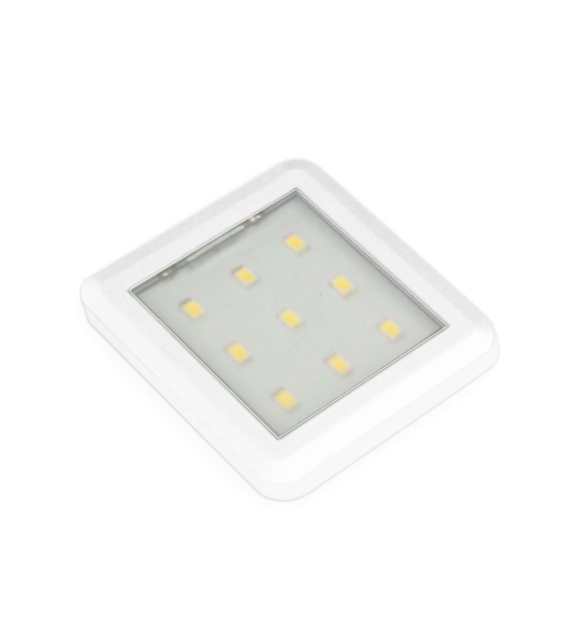 Oprawa LED OLK-4-CW-BI  ZEUS 2,5W 12VDC biała zimna/biała/200/WJSTM/pudełko 04-170