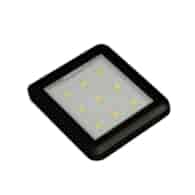 Oprawa LED OLK4-CW-CZ ZEUS 2,5W 12VDC biała zimna/czarna/ pudełko 04-183