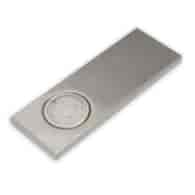 Lampa LED LPL-1-WW-SN-2W EUROS podszafkowa 12VDC, 2W, biała ciepła/szlif/200/WJSTM/pudełko