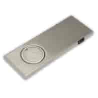 Lampa LED LPLW-1-CW-SN-2W EUROS-W podszafkowa z wyłącznikiem 12VDC, 2W, biała zimna/szlif/200/WJSTM/pudełko