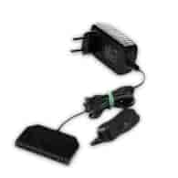 Zasilacz wtyczkowy ZNW-18-WP1-ROZ6XPŁ 18W 12VDC 1,5A  z  wyłącznikiem przelotowym WP1 i rozdzielaczem JSTM6x (miniAMP)