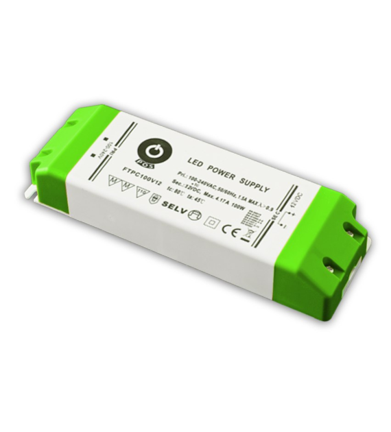 Zasilacz LED driver  ZNLD-100C2-12-8,3 100W 12VDC 8,3A 177.0 x 56.4 x 17.2  Premium 3 lata gwarancji 07-327