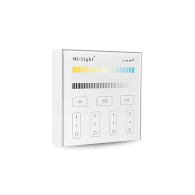 Panel PAN-B2-CCT-4S Panel  ścienny do sterownika radiowego CCT 4-strefowego 12VDC 216W 3X6A MiLIght
