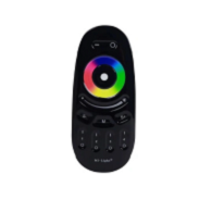 Pilot PIL-RGBWCCT-RF092-4S-MI czarny Touch do sterownika radiowego RGBW 4-strefowego  MiLIght