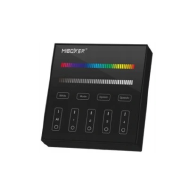 Panel PAN-B3-RGBW-4S-B3CZ-MI czarny naw. Panel  ścienny czarny 4 strefowy do kontrolera radiowego RGBW 3VDC (2xAAA nie zawiera) 2,4G