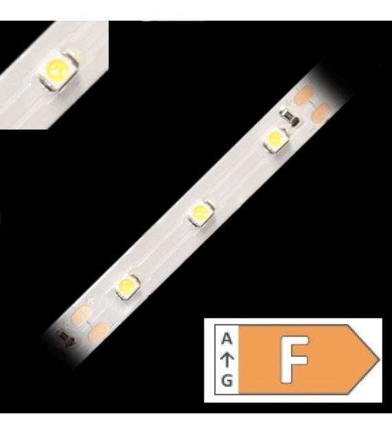 Taśma LED TL-3528NW60-50  R50m biała neutralna zwykła 12V 4,8W/m IP20  50m/r  8PCBD 01-033
