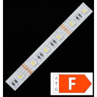 Taśma LED TL-5050RGBCW60-4in1-122005 wielokolorowa +biała zimna zwykła 12V IP20 5m/r  10PCBD 5pin 19,2W/m