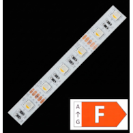 Taśma LED TL-5050RGBWW60-4in1-122005  wielokolorowa +biała ciepła zwykła 12V IP20 5m/r  10PCBD 5pin