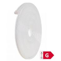 Neon LED NE-NW-0612 neutralny zwykła 12V 120led/m 9,6W/m  R-2,5cm 01-281