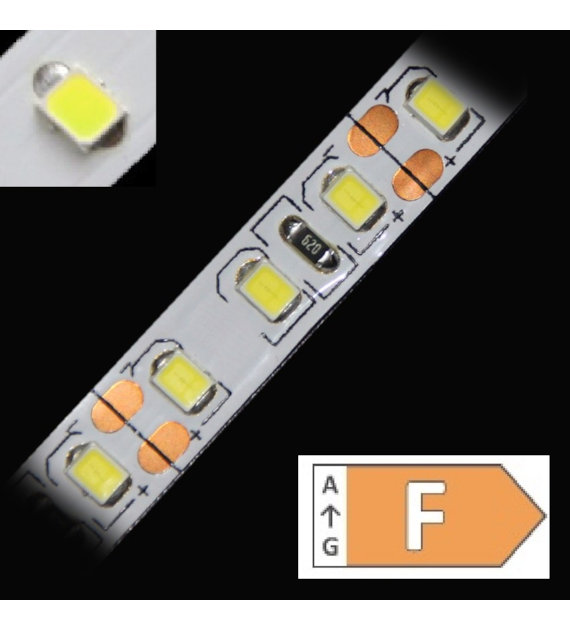 Taśma LED TL24V-2835NW120-242050 biała neutralna zwykła 24V IP20 50m/r  8PCBD