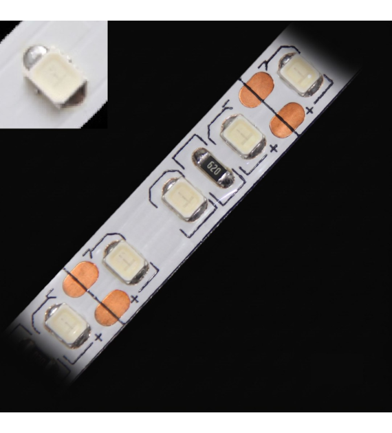 Taśma LED TL-2835BU120-122005 PREM.niebieska zwykła 12V 12W/m IP20 5m/rolka  8PCBD 01-473