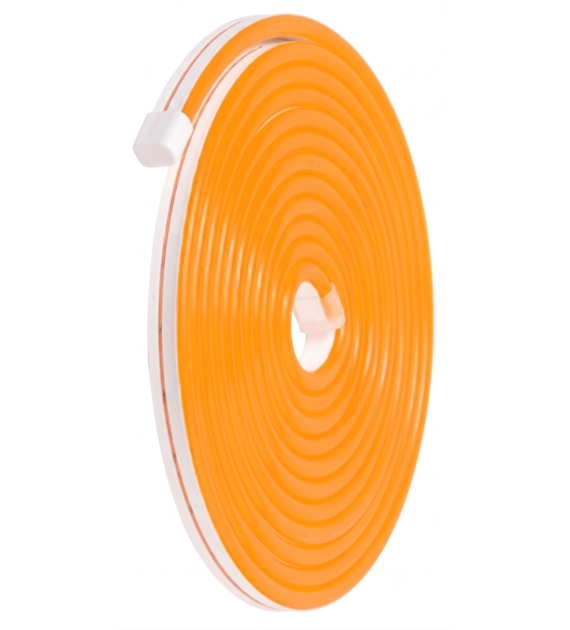 Neon LED NE-O-0612  pomarańczowy  120led/m zwykła 12V 9,6W/m  R-2,5cm
