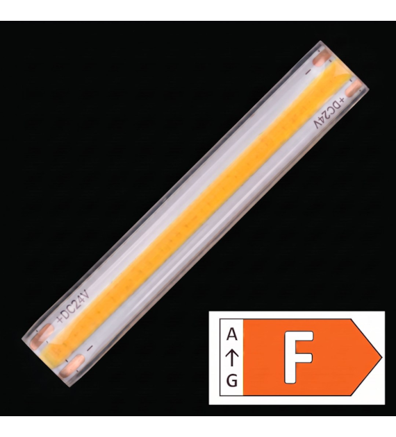 Taśma LED TL24V-COB-IP67-WW-320 biała ciepła w osłonie  24V 5W/m IP67 20m/r  8PCBD