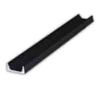 Profil do LED alu PLA-NA5-200-CZ nawierzchniowy czarny anodowany 201cm