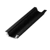 Profil do LED alu PLA-WP1-200-CZ wpuszczany czarny anodowany 201cm 02-599