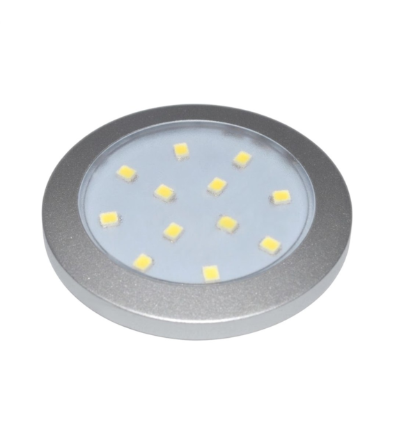Oprawa LED OLO-4-NW-AL ERIS 3W 12VDC biała neutralna/alu/200/WJSTM/pudełko 04-089