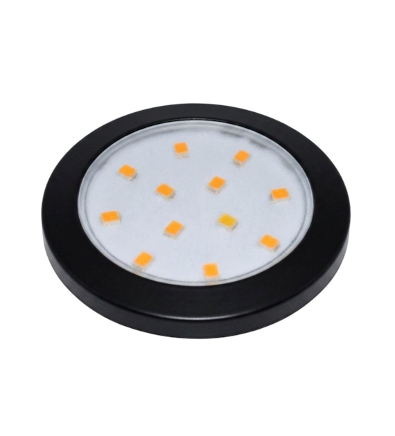 Oprawa LED OLO-4-WW-CZ ERIS 3W 12VDC biała ciepła /czarna/200/WJSTM/pudełko 04-210