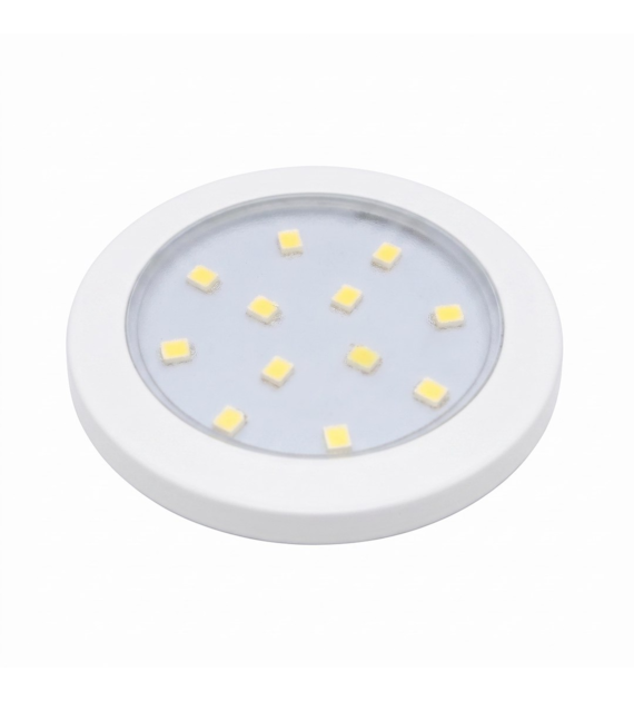 Oprawa LED OLO-4-CW-BI ERIS 3W 12VDC biała zimna/biała/200/WJSTM/pudełko 04-215
