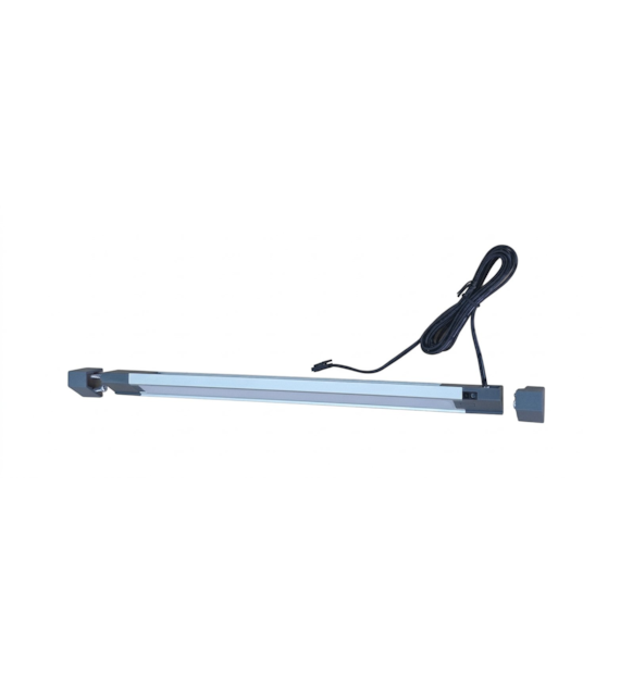 Oprawa LED szufladowa  OLS-400-NW-ALU WESTA prześwit 364mm (listwa 358mm, profil 312mm) 4W 12VDC biała neutralna/alu/200cm/pudełko