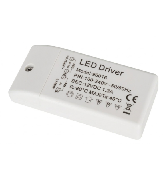 Zasilacz driver ZNDR-16 16W 12VDC 1,33A 96016 07-055