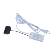 Zasilacz driver ZNDR-16-WP1-ROZ6X 16W 12VDC 1,33A z przewodem sieciowym z wyłącznikiem WP1 i rozdzielaczem płaskim miniAMP 6x