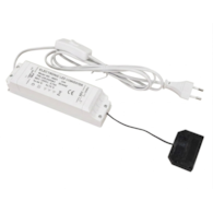 Zasilacz driver ZNDR-33-WP1-ROZ6X 33W 12VDC 2,75A z przewodem sieciowym z wyłącznikiem WP1 i rozdzielaczem płaskim miniAMP 6x