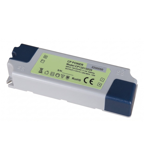 Zasilacz LED driver  ZN-CP-15-12-1,25 15W 12VDC 1,25A 07-225