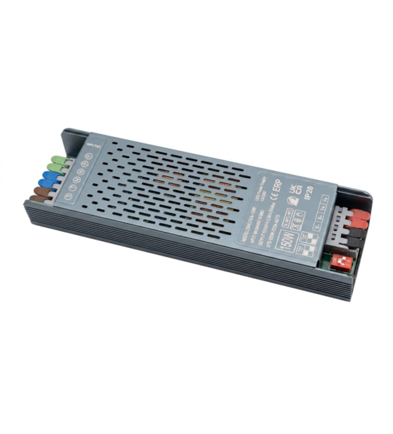 Zasilacz napięciowy ultra  ZN-KZU-A-150 AUTO 150W 12/24VDC 12,5/6,25A, szary, szybkozłącze, 199x50x29