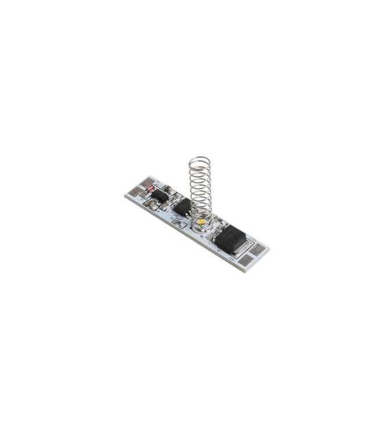 Wyłącznik WDLS-4-W-L  biały LED  pamięć dotykowy ze ściemniaczem do listew LED , 12-24V 8A 96W/192W