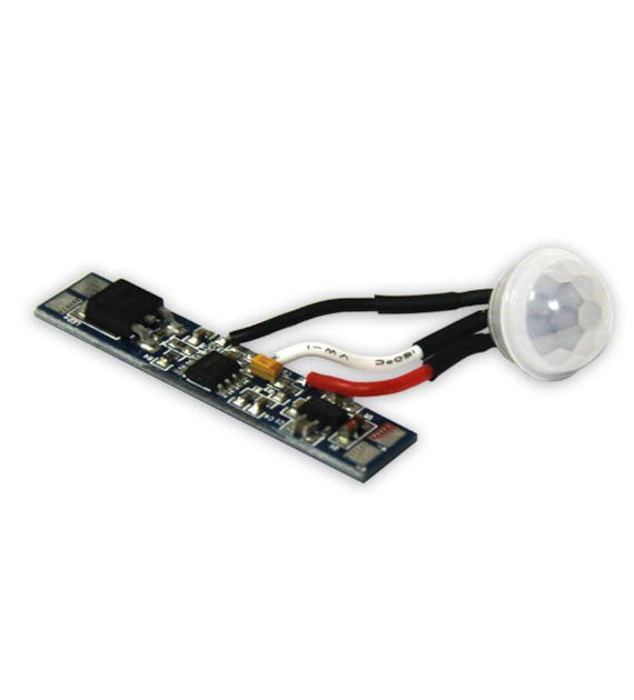 Wyłącznik WPL-1 PIR do listew LED, 12V 8A 96W DR<2m/ DT-40s