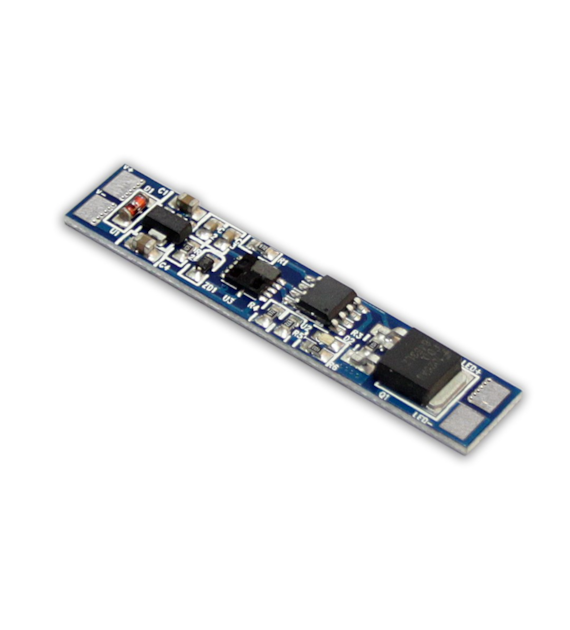 Wyłącznik WZBLS-1-BI biały LED zbliżeniowy ze ściemniaczem do listew LED, 12V/24V 96W 8A DR<10cm