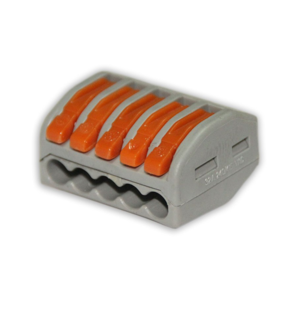 Złączka  ZŁ-PC-222-415 typ PC 5pkt instalacyjna