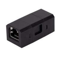 MODUŁ MOD-RJ45-MAXI-CZ czarny 1xgniazdo RJ45 do portu MAXI