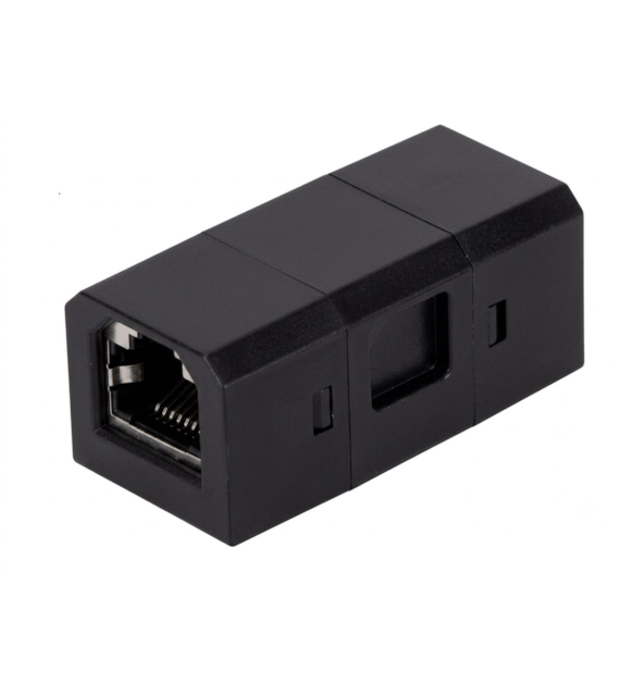MODUŁ MOD-RJ45-MAXI-CZ czarny 1xgniazdo RJ45 do portu MAXI